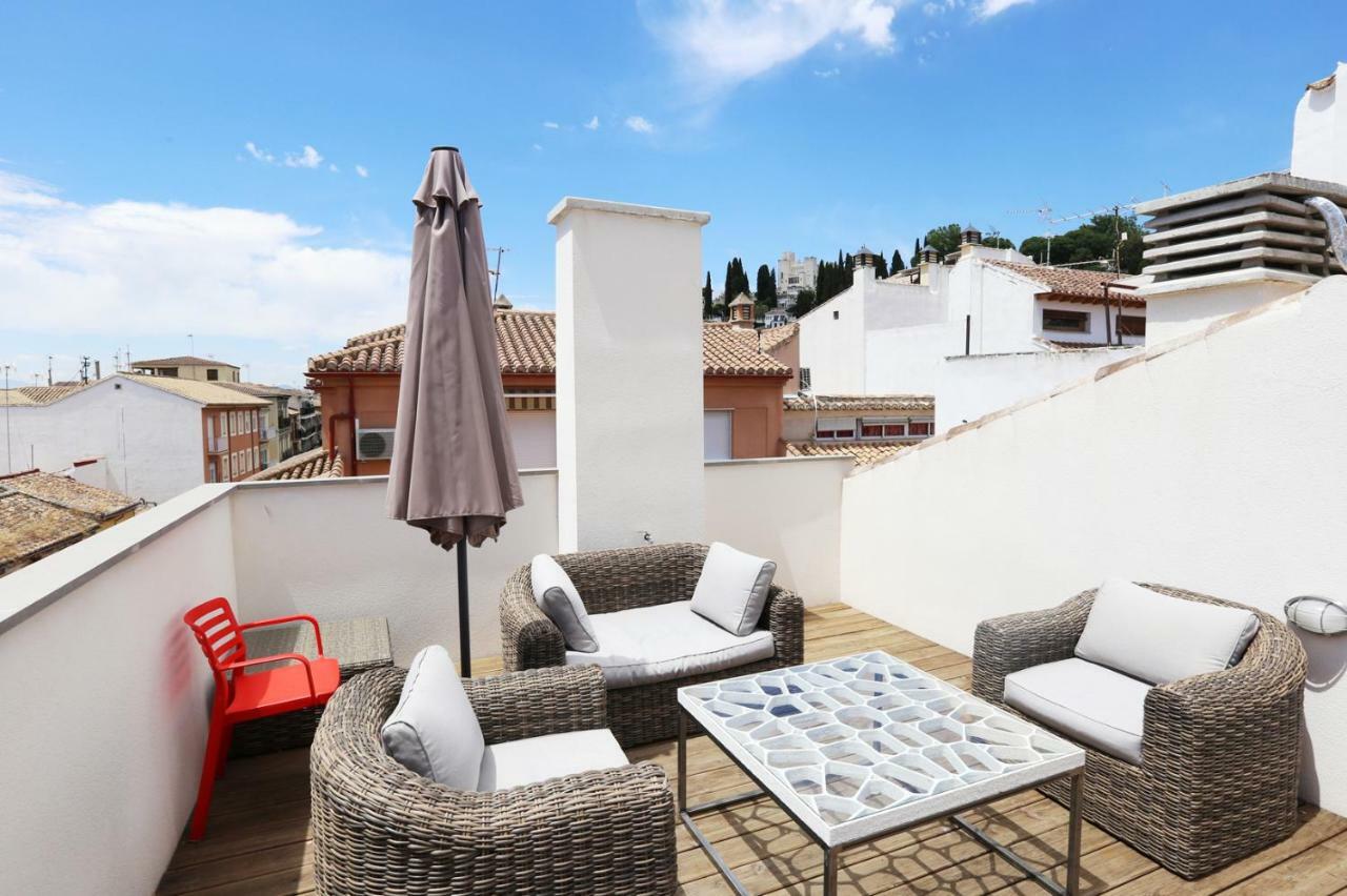 Apartamento De Diseno Con Jacuzzi Privado Granada Esterno foto